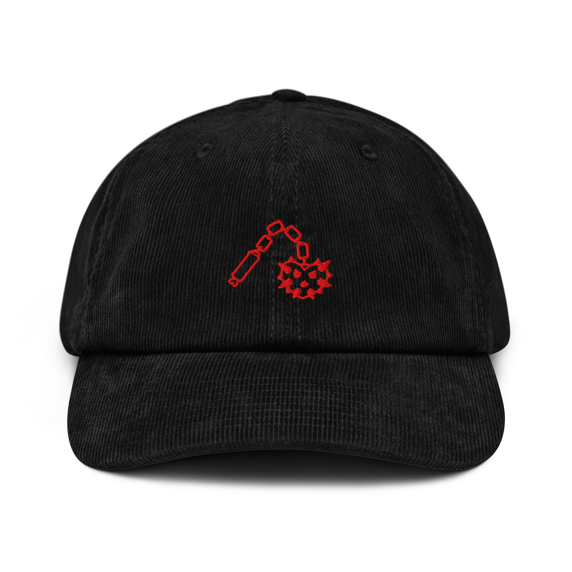 Herz Morgenstern Cap Cord Schwarz