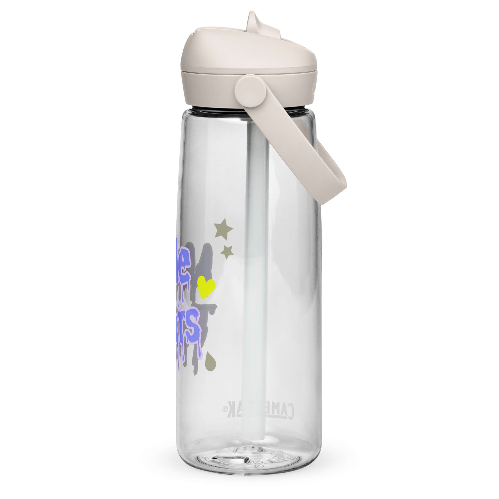 Male Tears Flip Wasserflasche – Bild 3