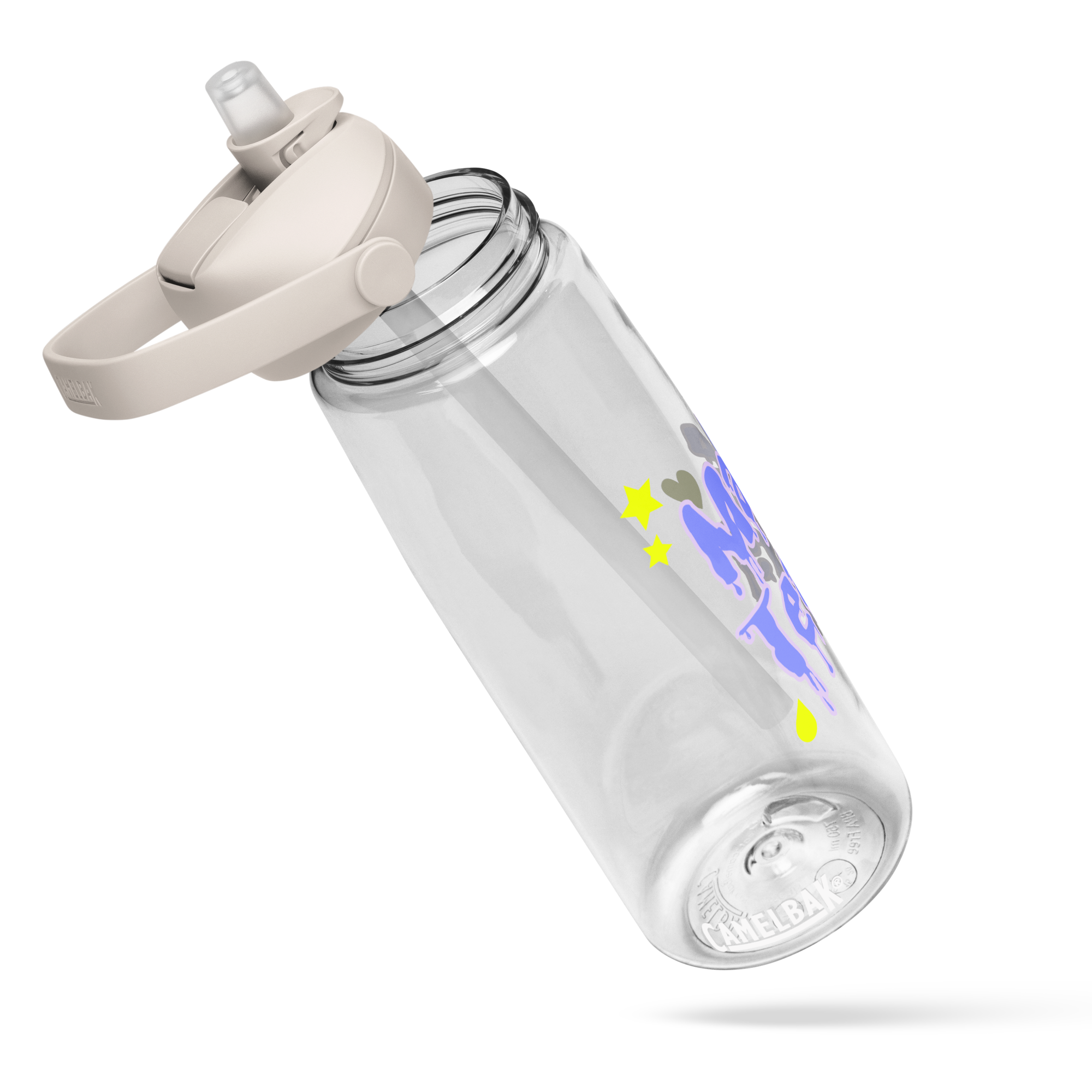 Male Tears Flip Wasserflasche – Bild 4
