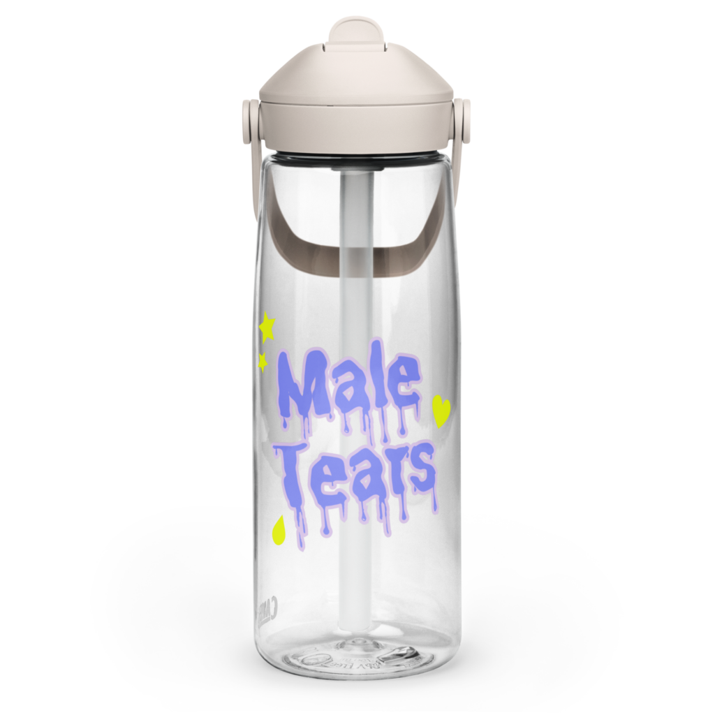 Male Tears Flip Wasserflasche