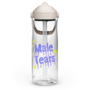 Male Tears Flip Wasserflasche