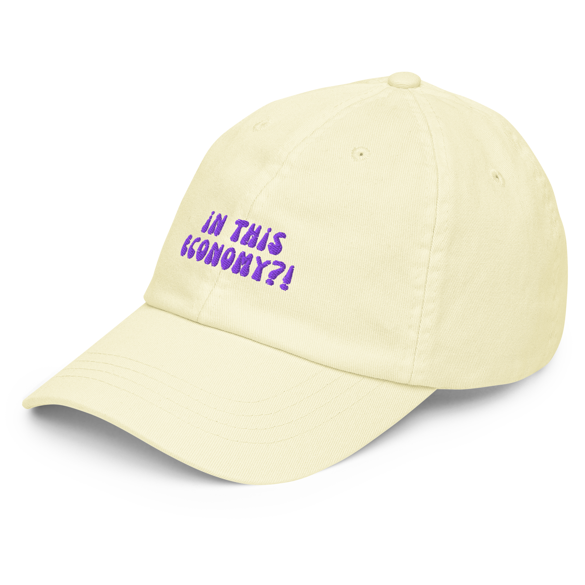 In this economy?! Orca Cap Pastell Gelb – Bild 5