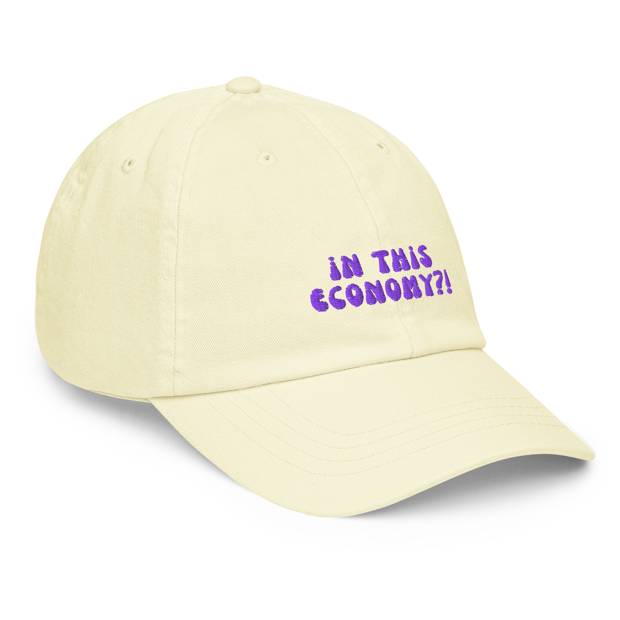 In this economy?! Orca Cap Pastell Gelb – Bild 4