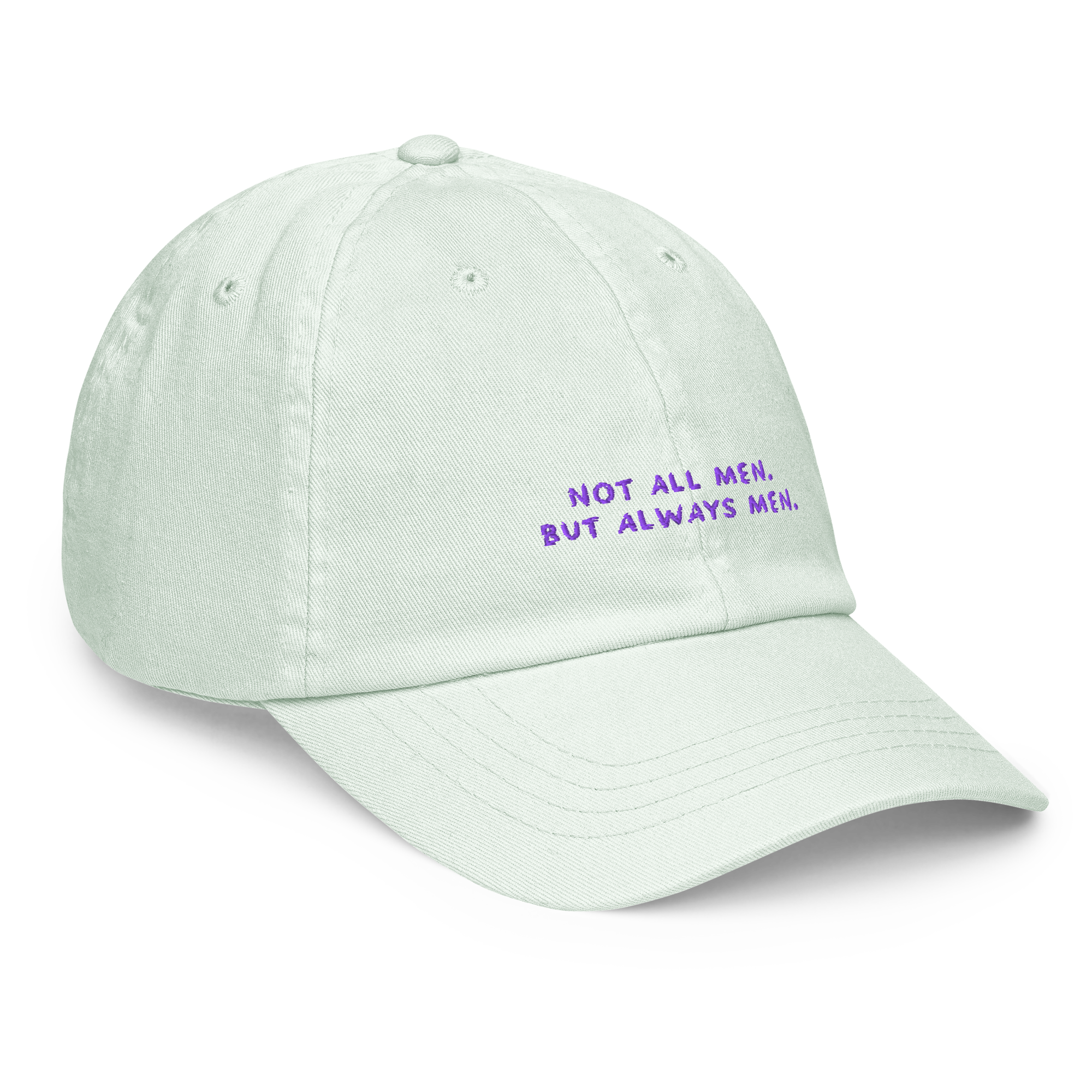 Not all Men. But always Men. Cap Mintgrün – Bild 5