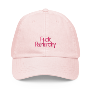 Fuck Patriarchy Cap Rosa