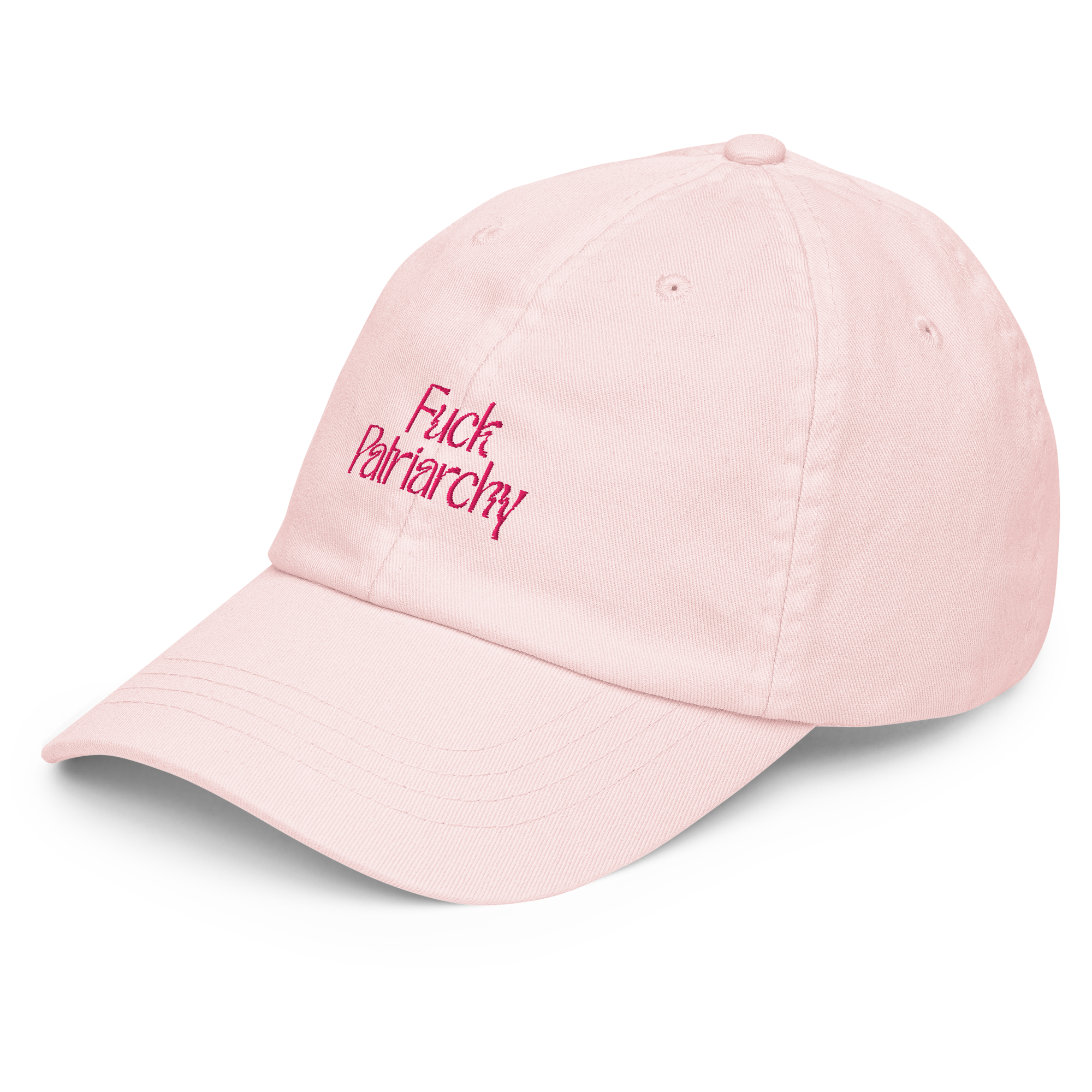 Fuck Patriarchy Cap Rosa – Bild 6